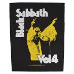 BLACK SABBATH черный скумбиря sVol 4 задний patch 