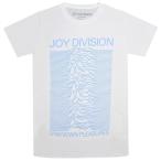 JOY DIVISION ジョイディヴィジョン Unknown Pleasures Blue On White Tシャツ