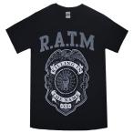 RAGE AGAINST THE MACHINE レイジアゲインストザマシーン Grey Police Badge Tシャツ