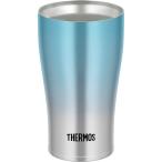 サーモス 真空断熱タンブラー 0.34L ブルーフェード JDE-341C BL-FD 父の日 ギフト ビール 男性