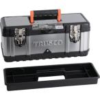 ショッピングトラスコ中山 トラスコ中山(TRUSCO) ステンレス工具箱 シルバー Sサイズ TSUS3026S