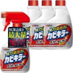 ショッピングカビキラー カビキラー カビ取り剤 本体1本+付替用3本セット 400g×4本 カビ取り用洗浄剤 お風呂掃除 詰め替え