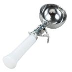 リバティーコーポレーション アイスクリームディッシャー ホワイト 全長20cm Style Tools ア
