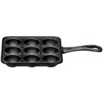isigaki промышленность металлический литье takoyaki 9 дыра с одной стороны 3963 черный ширина 16× глубина 26.5× высота 3.2cm