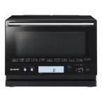 シャープ 過熱水蒸気 オーブンレンジ 23L 1段調理 二人暮らし ブラック RE-WF232-B