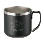 キャプテンスタッグ(CAPTAIN STAG) マグカップ コップ ダブルステンレス 真空断熱 保温・保冷 350ml