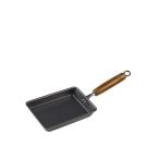 ショッピング鉄玉子 パール金属(PEARL METAL) 玉子焼き器 ブラック 12×19cm 鉄 玉子焼 軽くてサビにくい HB-4679