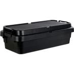 トラスコ中山(TRUSCO) トランクカーゴ 黒 40L フラット天板仕様 浅型 BLKCFL-70