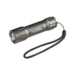 エルパ(ELPA) LED懐中電灯 防水 明るさ450ルーメン ハンドストラップ付き 電池式 シルバー DOP-EP440
