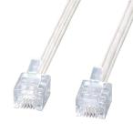  Sanwa Supply экология телефон кабель (6 высшее 4 сердцевина ) 5m белый TEL-E4-5N2
