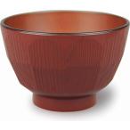 汁椀 はつり亀甲 朱