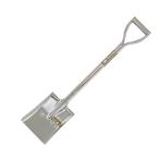  близко .(KONYO) Family Tree садоводство экскаватор прямоугольник весь из нержавеющей стали отсутствует совок лопата лопата для снега 