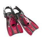  leaf Tourer (REEF TOURER)shuno-ke кольцо ласты ремешок ласты металлик темный красный L