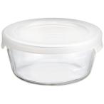 ハリオ 耐熱ガラス製 保存容器 丸 300ml MST-30-TW