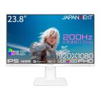 ショッピング200MS JAPANNEXT 23.8インチ ゲーミングモニター 200Hz 0.5ms フルHD 1920x1080解像度 IPS パネル ディスプレイ (HDMI