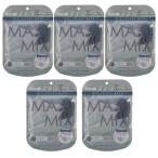 ショッピングカラーマスク MASMiX バイカラーマスク 立体タイプ 35枚入（7枚×5個セット） グレー×ダークグレー