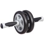 K&G ダブルエクササイズウィル ブラック/グレー BX005 腹筋ローラー