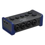 ZOOM zoom AMS-44 аудио интерфейс маленький размер черный 4 in /4 наружный распределение машинное оборудование 4.. XLR|TRS