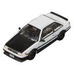 DIECASTTEAM 1/64 Toyota Corolla Levin белый / черный капот конечный продукт LL-009-145