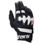 アルパインスターズ(Alpinestars) バイクグローブ ブラック/ホワイト (サイズ:M) HALO レザーグ