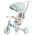 BTM детский трехколесный велосипед складной трехколесный велосипед покрытие коляска рука вдавлено . палка имеется 7in1 мотоцикл безопасность be