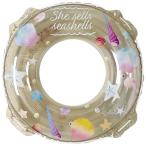 イガラシ 80cm浮き輪 シーシェルウキワ ロープ付き RLC-381V