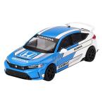 MINI GT 1/64 Honda Civic Type R 2023#3 темп машина голубой ( левый руль ) конечный продукт 