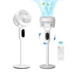 扇風機 リビング サーキュレーター  風量3段階調節 4モード 扇風機 ACモーター 静音 リモ