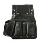 極匠 黒牛革釘袋 墨壺差付 GL-03B