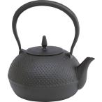 ショッピング南部鉄瓶 池永鉄工(Ikenaga Iron Works) 鉄瓶 1.2L 南部鉄器 やかん IH・ガス火対応 鉄分補給 梔子あられ文