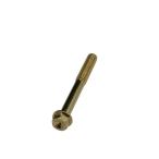 poshu(POSH) 24K маленький фланец болт с шестигранной головкой 24K металлизированный M6X55 1PC 810750-055