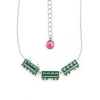 デンサリー　ネックレスシリーズ「 EF81 トワイライトエクスプレス 」鉄道ファンのためのアクセサリー 【 ＪＲ西日本商品化許諾済 】