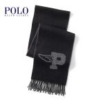 Polo Ralph Lauren ウイングロゴウールマフラー ポロ ラルフローレン