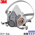 3M スリーエム 防毒マスク 6000 (半面形面体) ガスマスク 作業