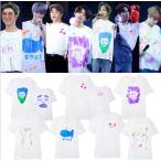 ショッピングbts レディースTシャツ メンズTシャツ韓流グッズ BTS防弾少年団 夏 Tシャツ 同スタイル 半袖 シャツ演出衣装 コンサート 日常服 応援グッズ カウボーイ男女 半袖