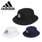 24春夏 adidas GOLF アディダス ゴルフ メンズ コットン バケットハット KOV63 帽子 フリーサイズ クラシック 綿100% ギフト