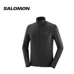 25春夏 サロモン SALOMON メンズ ESSENTIAL LIGHTWARM HYBRID フルジップミドルレイヤージャケット LC237440