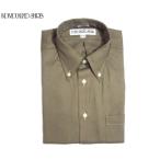 ショッピングINDIVIDUALIZED INDIVIDUALIZED SHIRTS（インディビジュアライズド　シャツ）/L/S STANDARD FIT B.D. TWILL SHIRTS（ボタンダウンシャツ）/khaki