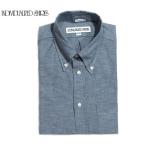 ショッピングINDIVIDUALIZED INDIVIDUALIZED SHIRTS（インディビジュアライズド　シャツ）/L/S STANDARD FIT B.D. HERITAGE CHAMBRAY SHIRTS（シャンブレーボタンダウンシャツ）/blue