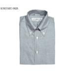 INDIVIDUALIZED SHIRTS（インディビジュアライズド　シャツ）/L/S STANDARD FIT B.D. CAMBRIDGE OXFORD SHIRTS（オックスフォードボタンダウンシャツ）/grey