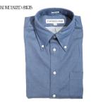ショッピングINDIVIDUALIZED 【国内正規品】【正規取扱店】INDIVIDUALIZED SHIRTS/L/S STANDARD FIT B.D. HUNTER TWILL FIELD SHIRTS (ボタンダウン・ハンターツイルフィールドシャツ)/blue