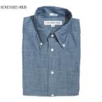 ショッピングINDIVIDUALIZED INDIVIDUALIZED SHIRTS（インディビジュアライズド　シャツ）/L/S STANDARD FIT B.D. CHAMBRAY SHIRTS/blue