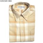 ショッピングINDIVIDUALIZED INDIVIDUALIZED SHIRTS（インディビジュアライズド　シャツ）/L/S STANDARD FIT B.D. 11oz HEAVY FLANNEL PLAID SHIRTS/gold