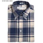 ショッピングINDIVIDUALIZED 【国内正規品】【正規取扱店】INDIVIDUALIZED SHIRTS/L/S STANDARD FIT MADRAS PLAID B.D. SHIRTS（ボタンダウンシャツ）/blue