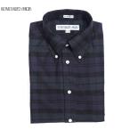 ショッピングINDIVIDUALIZED INDIVIDUALIZED SHIRTS（インディビジュアライズド　シャツ）/L/S STANDARD FIT  B.D.  OXFORD CHECK SHIRTS（オックスフォードボタンダウンシャツ）/blackwatch