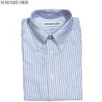 ショッピングINDIVIDUALIZED INDIVIDUALIZED SHIRTS（インディビジュアライズド　シャツ）/L/S STANDARD FIT B.D. UNIVERSITY STRIPE OXFORD SHIRTS（ボタンダウンシャツ）/marine