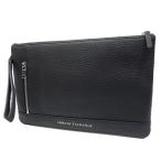 ARMANI EXCHANGE アルマーニ エクスチェンジ A/X メンズクラッチバッグ/セカンドバッグ 958543 CC828 ブラック 定番人気商品