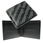 ショッピングバレンシアガ BALENCIAGA バレンシアガ メンズ二つ折財布 CASH SQUARE FOLD WALLET / 594549 23V73 ブラック