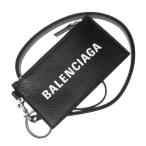 BALENCIAGA バレンシアガ メンズカードケース/コインケース 594548 1IZI3 / CASH CA CASE ON KEYR ブラック 定番人気商品