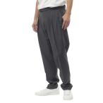 BERWICH bell wichi мужской 2 плиссировать брюки SCOTCH PO1383X темно-серый слаксы two tuck сверху товар 